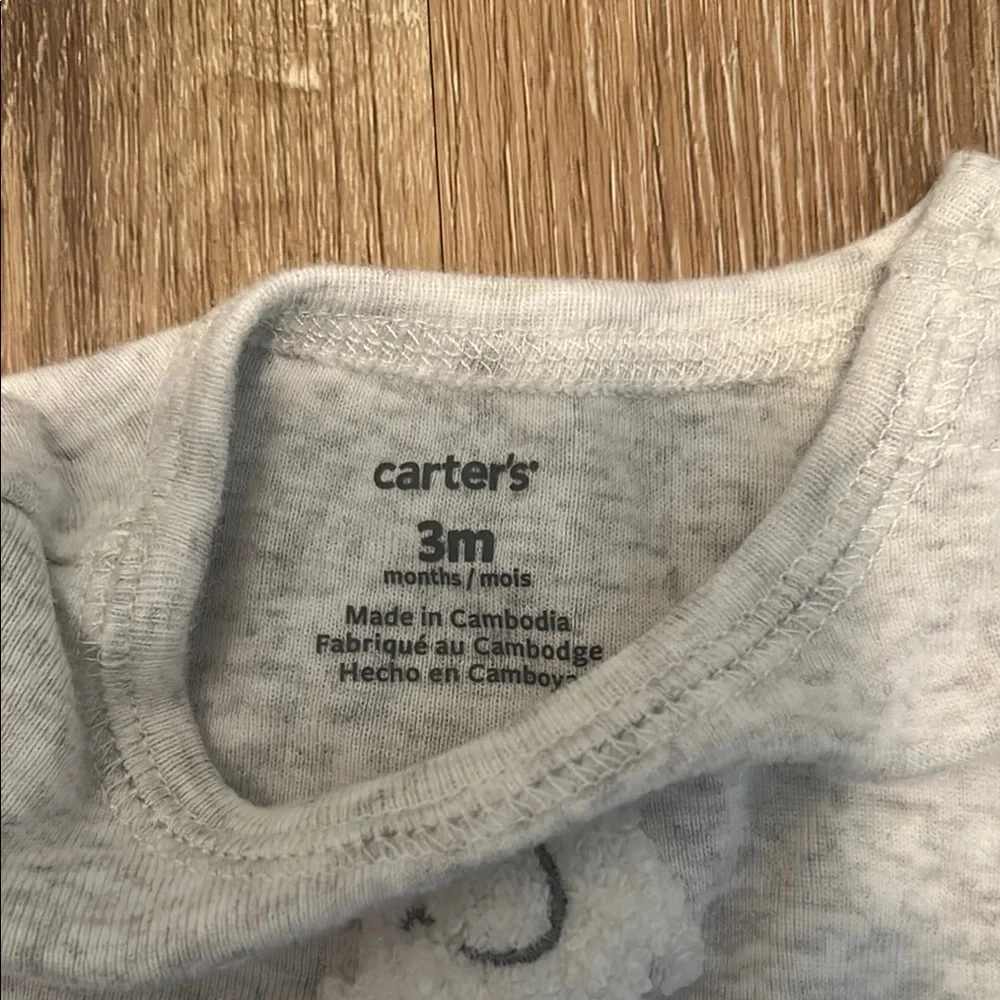 Carter's Gray Long Sleeve Tee